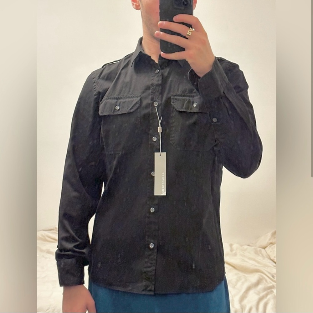 J. Lindeberg black button down